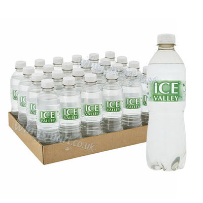 ICE VALLEY Spring Water Sparkling 500ml (case of 24 bottles)