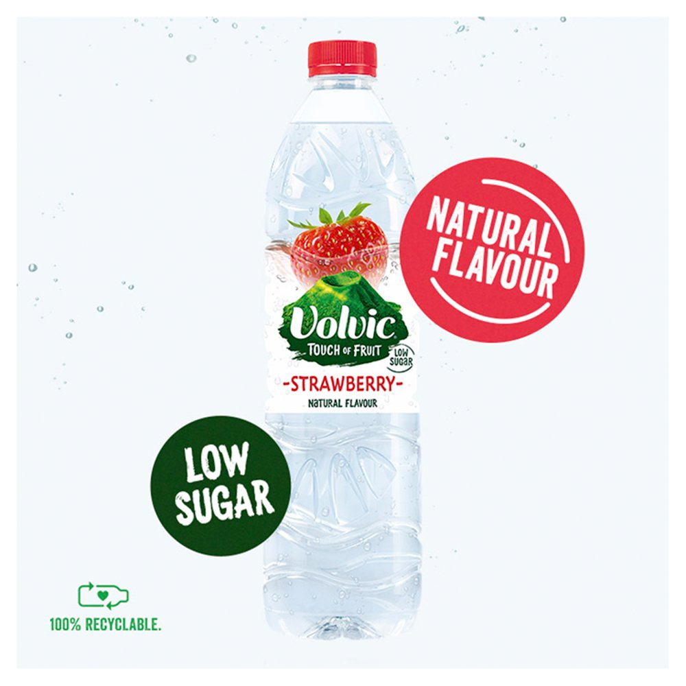 Volvic Touch of Strawberry 1.5L (Pack of 6)