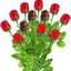 Chocolate Flavoured Candy Roses 18g (Pack of 18)