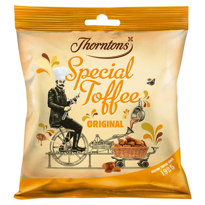 Thorntons Special Toffee Original Bag 100g (Box of 8)