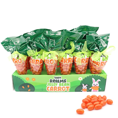 Candy Realms Jelly Bean Carrots 96g (Box of 24)