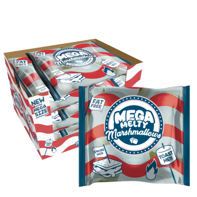 Mega Melty Marshmallows Bag 550g (Box of 6)