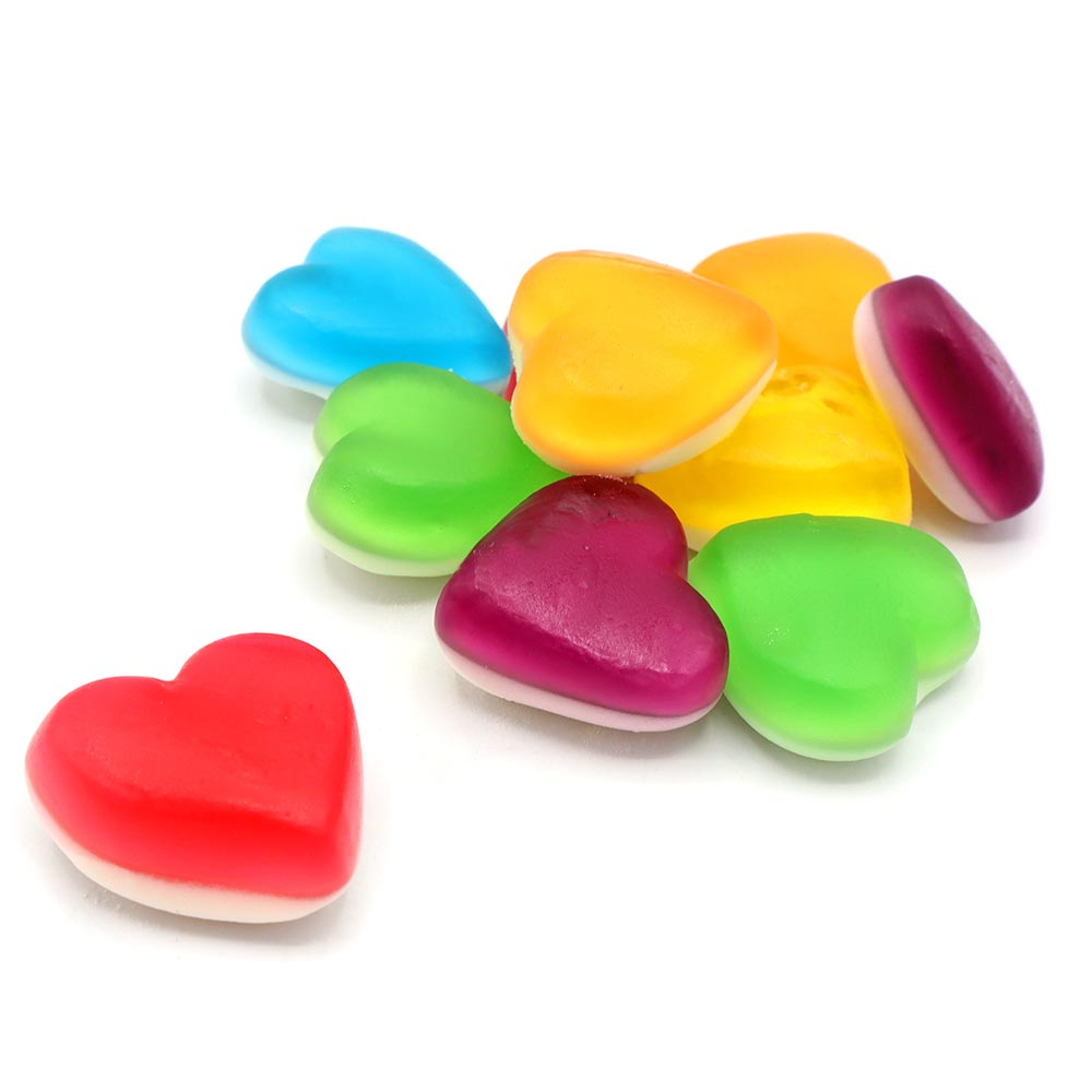 Haribo Heart Throbs Limited Edition Fruit-flavoured Heart-shaped Jelly Sweets