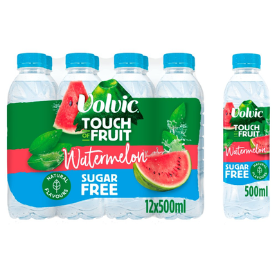 Volvic Touch of Watermelon Sugar Free 500ml (6 & 12 Bottles)