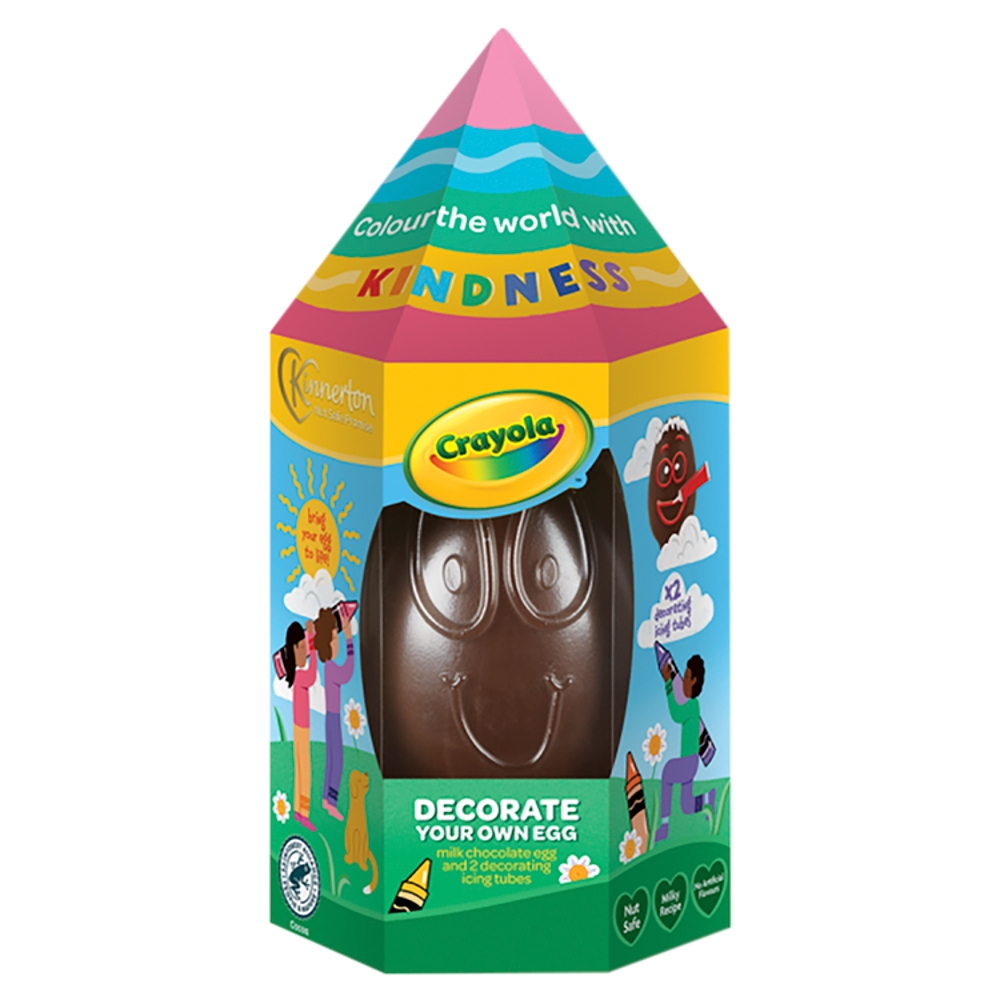 Kinnerton Crayola Decorate Your Own Egg 180g