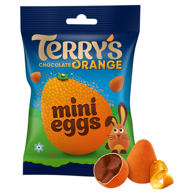 Terry's Chocolate Orange Mini Eggs Bag 70g (Box of 12)