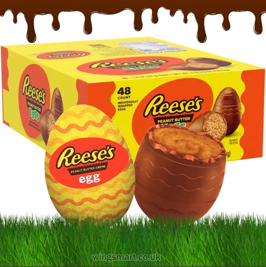 Cadbury, Lindt, Reese’s, Terry’s Filled & Mixed Eggs Easter Treats (24 & 48 Pack)