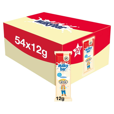 Milkybar Kid White Chocolate Bar 12g PMP (Box of 54)