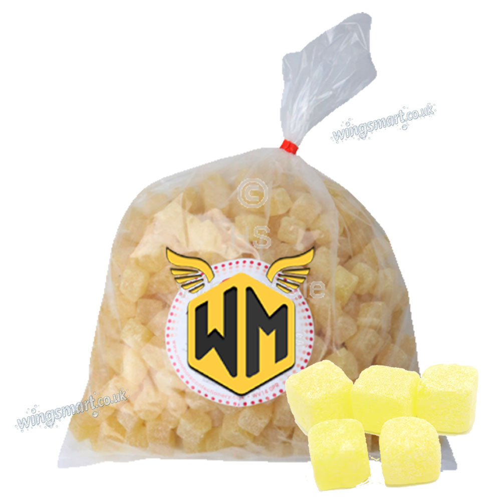 Retro Unwrapped Boiled Sweets Selection – Cubes, Pear Drops & Mints