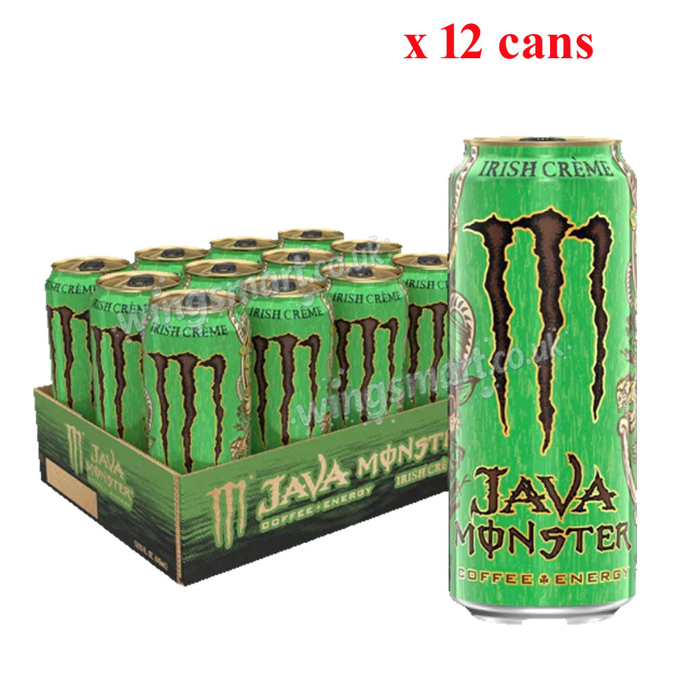 Monster Energy Drink 473ml – Electric Blue, Dreamsicle, Viking Berry, Guava & Java Irish Creme