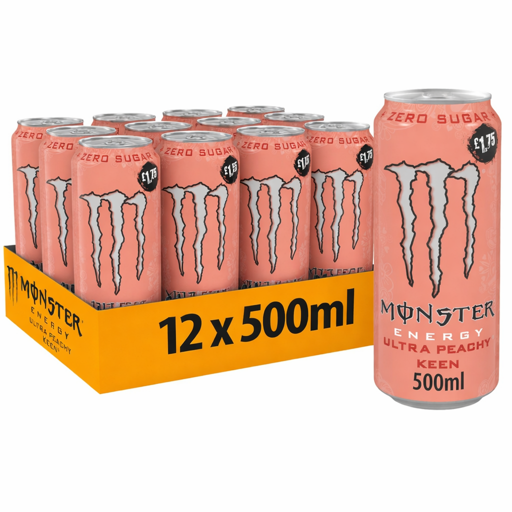 Monster Energy Drink Variety Pack 500ml PMP (Pack of 12)