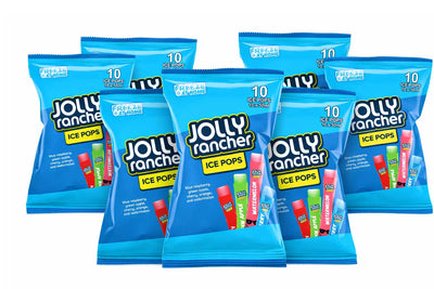 Jolly Rancher Ice Pops Multipack 10 Packs 500ml (10 Packs of 10 × 50ml)