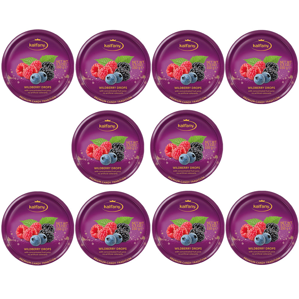 Kalfany Wildberry Drops Tin 150g