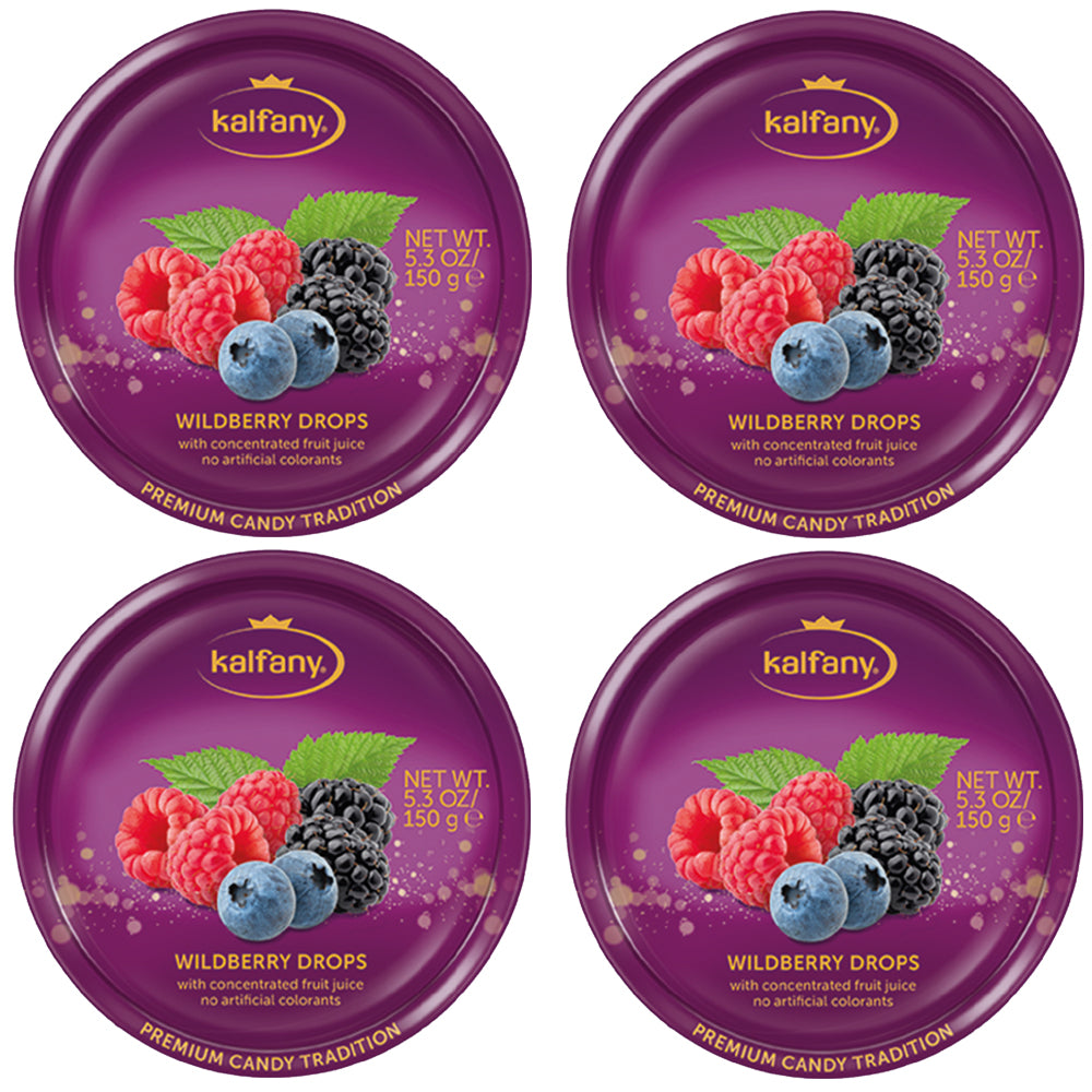 Kalfany Wildberry Drops Tin 150g
