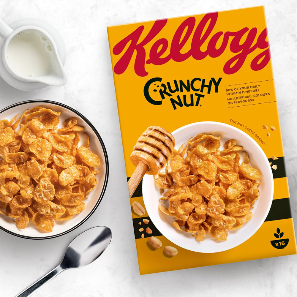 Kellogg's Crunchy Nut Breakfast Cereal 9 x 460g PMP