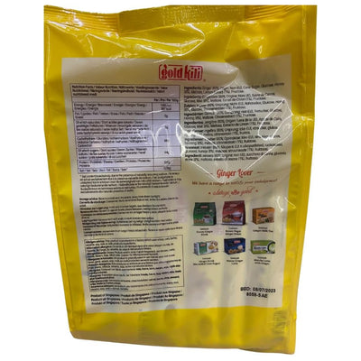 Gold Kili Instant Ginger & Lemon Drink – 360g (20 Sachets)