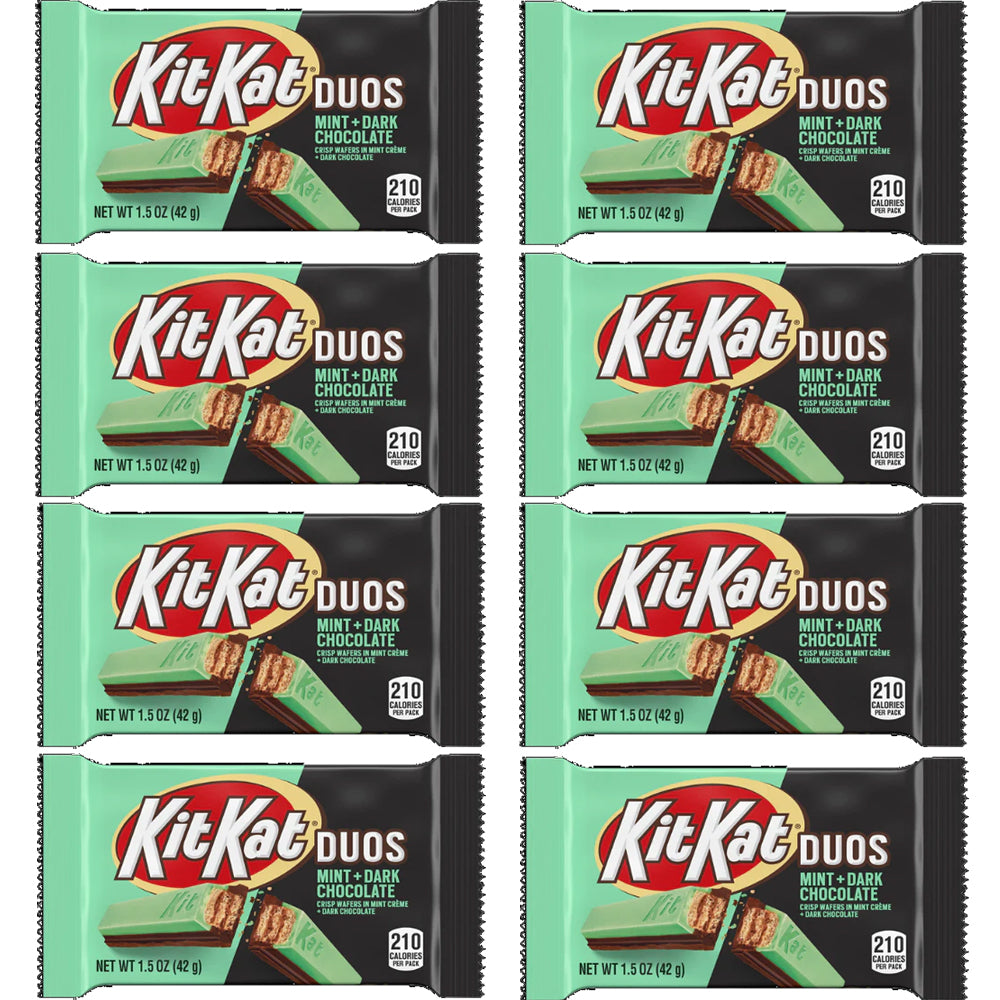 Kit Kat Triple Chocolate Selection Mint Dark Vanilla and White