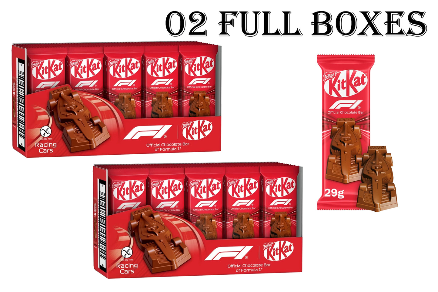 KitKat F1 Chocolate Car Figure 29g