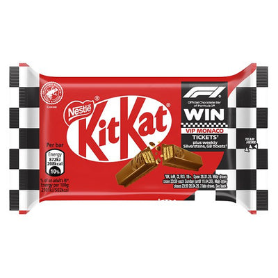 KitKat F1 4 Finger Milk Chocolate Biscuit Bar 41.5g