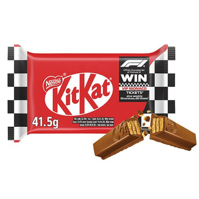KitKat F1 4 Finger Milk Chocolate Biscuit Bar 41.5g