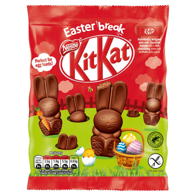 Kit Kat Bunny Milk Chocolate Easter Figure Sharing Bag 55g (Box of 12)