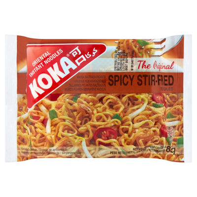 Koka The Original Spicy Stir-Fried Oriental Instant Noodles 85g × 30
