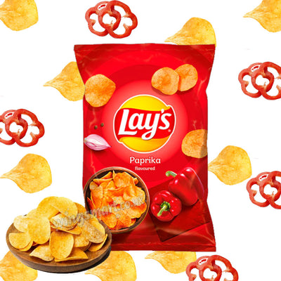 Lays Paprika Crisps 130g Multipack | 10, 15 & 21 Packs Available