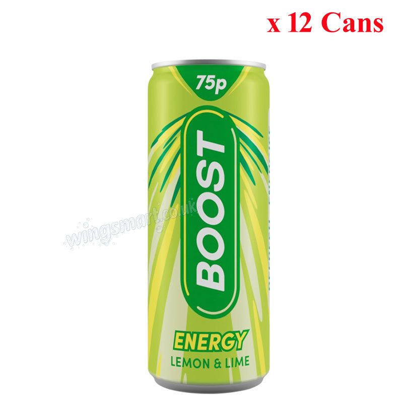 Boost 250ml Energy Drinks Mixed Case PMP – Regular & Sugar Free Options