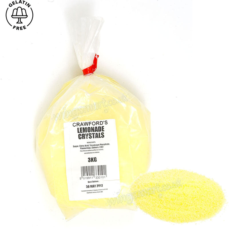 Westheads Assorted Flavoured Sugar Crystals 3kg Bulk Pack