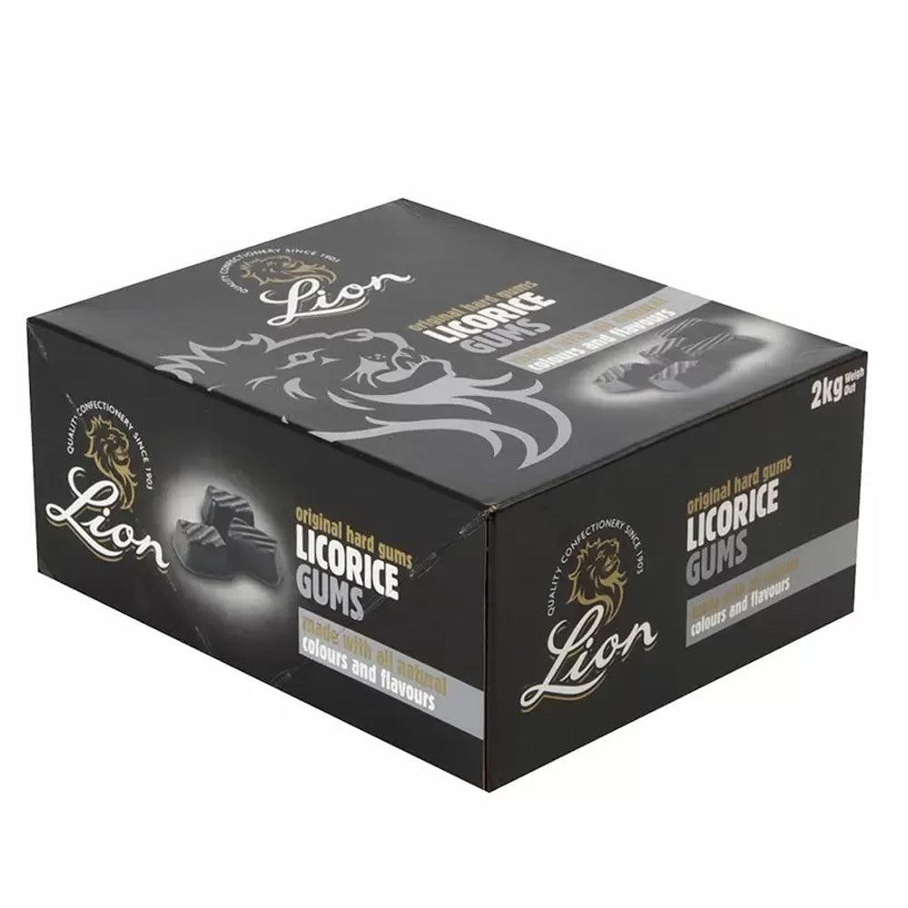 Liquorice Gums Lion Licorice Gums 2kg - WingsMart