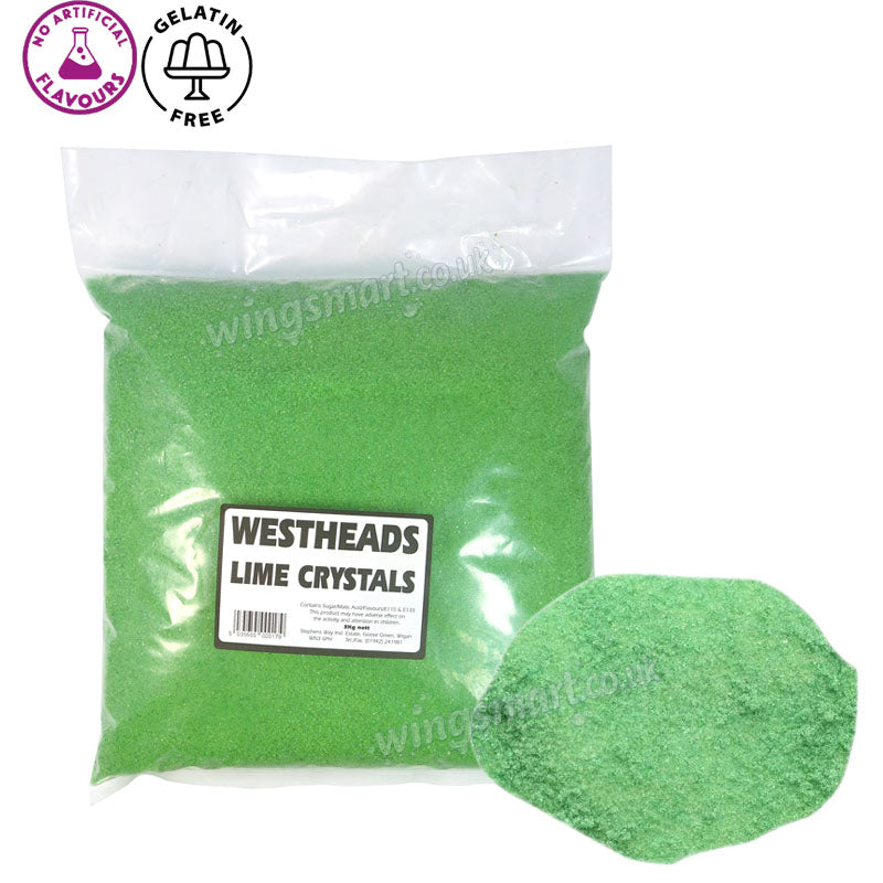 Westheads Assorted Flavoured Sugar Crystals 3kg Bulk Pack