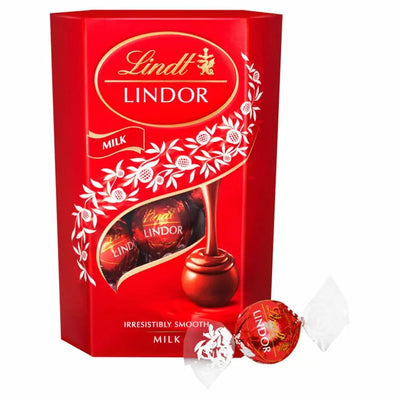 Lindt Lindor Milk Chocolate Truffles Box 200g - WingsMart