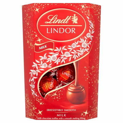 Lindt Lindor Milk Chocolate Truffles Box 200g - WingsMart