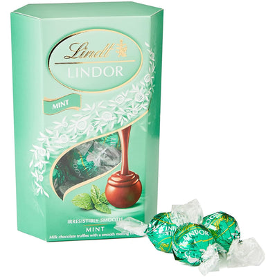 Lindt Lindor Mint Chocolate Truffles 200g - WingsMart