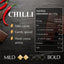 Lindt Excellence Dark Chilli Chocolate Bar 100g x 2