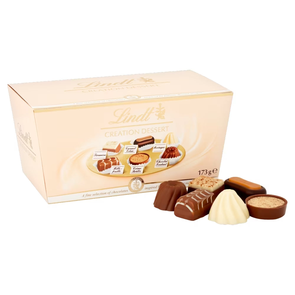 Lindt Christmas Chocolate Combo Creation Dessert Box 173g Milk Chocolate Santa Drum 10g Lindor Assorted Truffles Box 200g