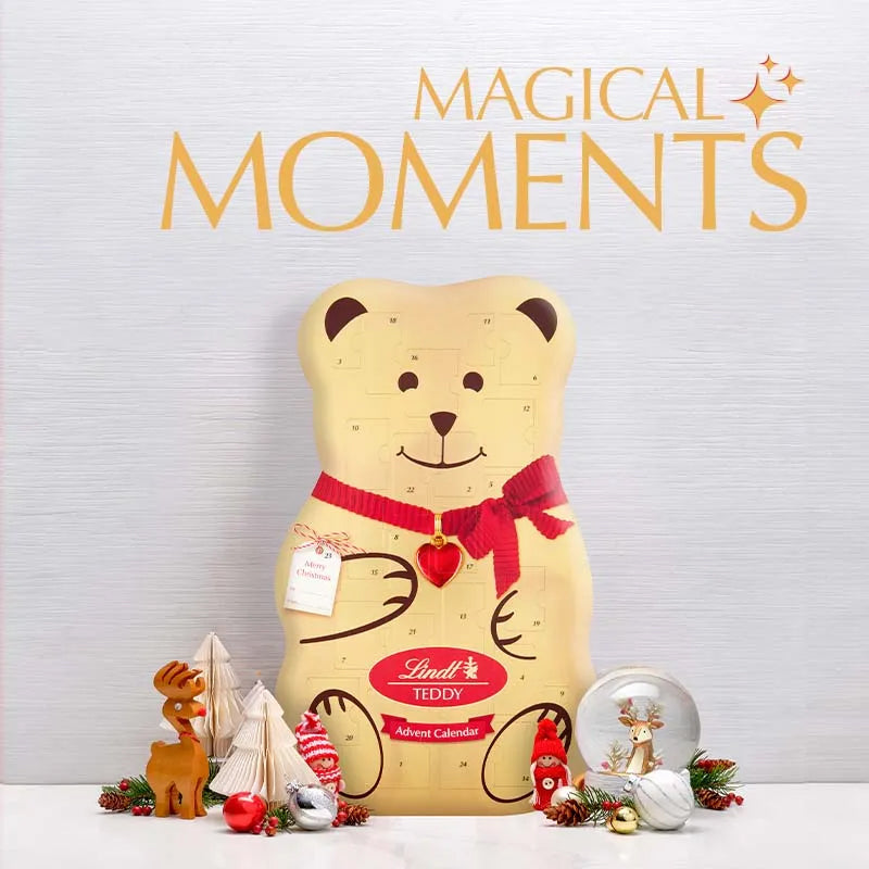 Lindt Teddy Advent Calendar 310g