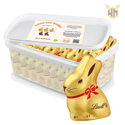 Lindt Gold Bunny Milk Chocolate 10g (Tub of 25)