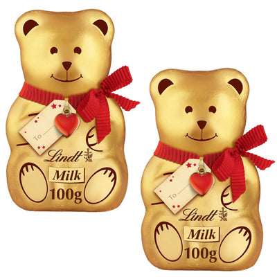 Lindt Teddy Milk Chocolate with Gift Tag 100g (02,03 & 05)