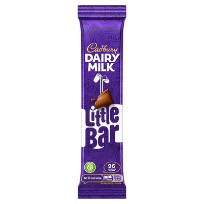 Cadbury Dairy Milk Little Bar 18g  Box of 60 | Delicious Milk Chocolate