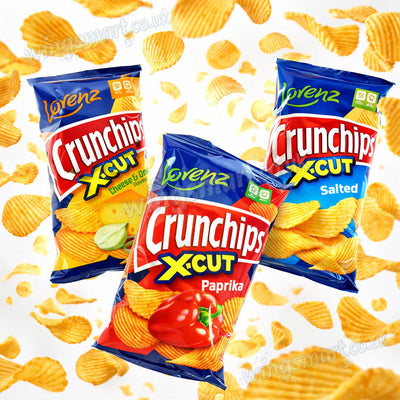 Lorenz X-Cut Crunchips 75g Randomly Mixed Flavours