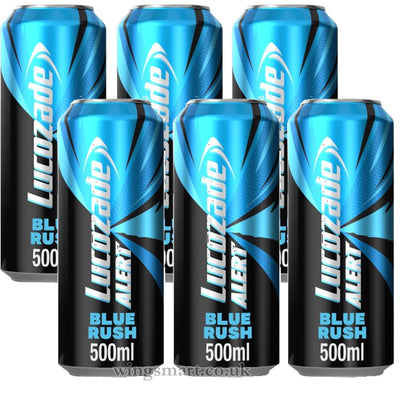 Lucozade Alert Energy Drink Blue Rush 500ml