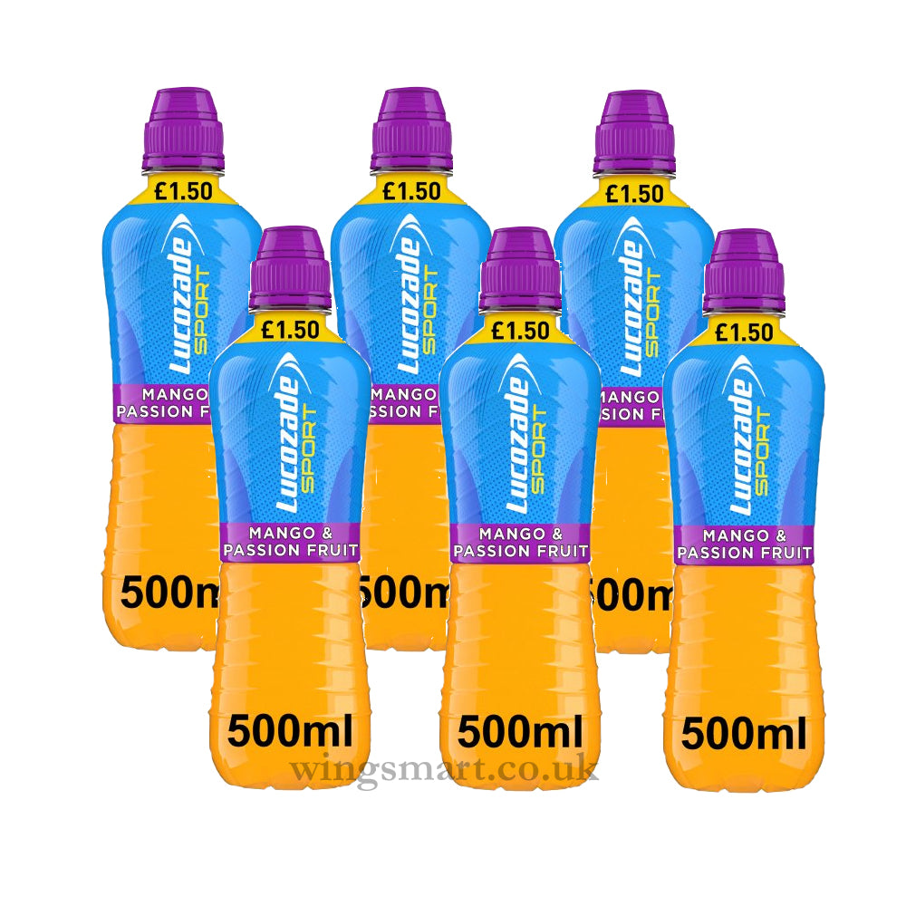 Lucozade Sport Drink Mango & Passion Fruit PMP 500ml