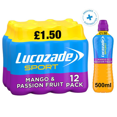 Lucozade Sport Drink Mango & Passion Fruit PMP 500ml