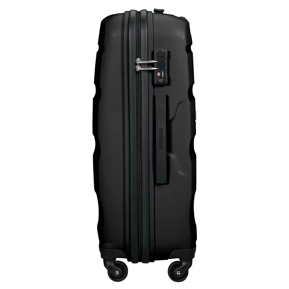 American Tourister Bon Air 3 Piece Hardside Suitcase Set in Black