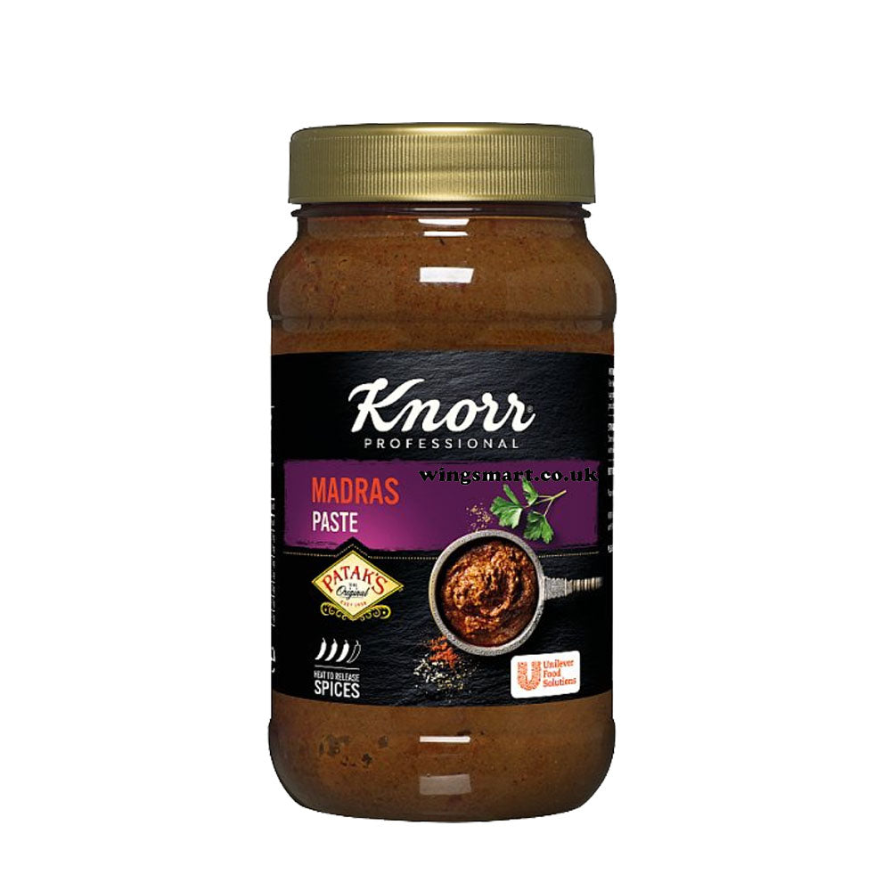 Knorr Professional 1.1kg Curry Paste Range – Madras, Tikka Masala & Thai Green