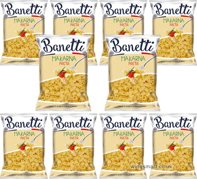 Banetti Thimbles (Yuksuk) Makarna Pasta 10 x 400g