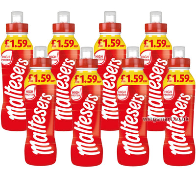 Maltesers Chocolate Milk Shake Drink 350ml (Pack of 8)