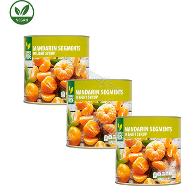 Summer Pride Mandarin Segments in Light Syrup 2.65kg (Box of 6 Tins)