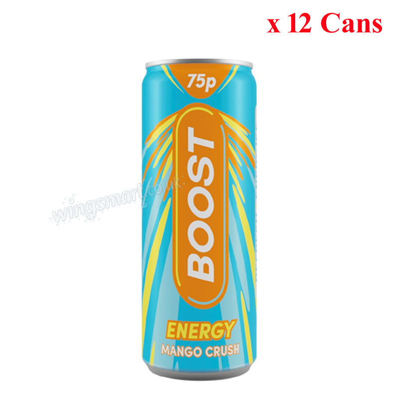 Boost 250ml Energy Drinks Mixed Case PMP – Regular & Sugar Free Options